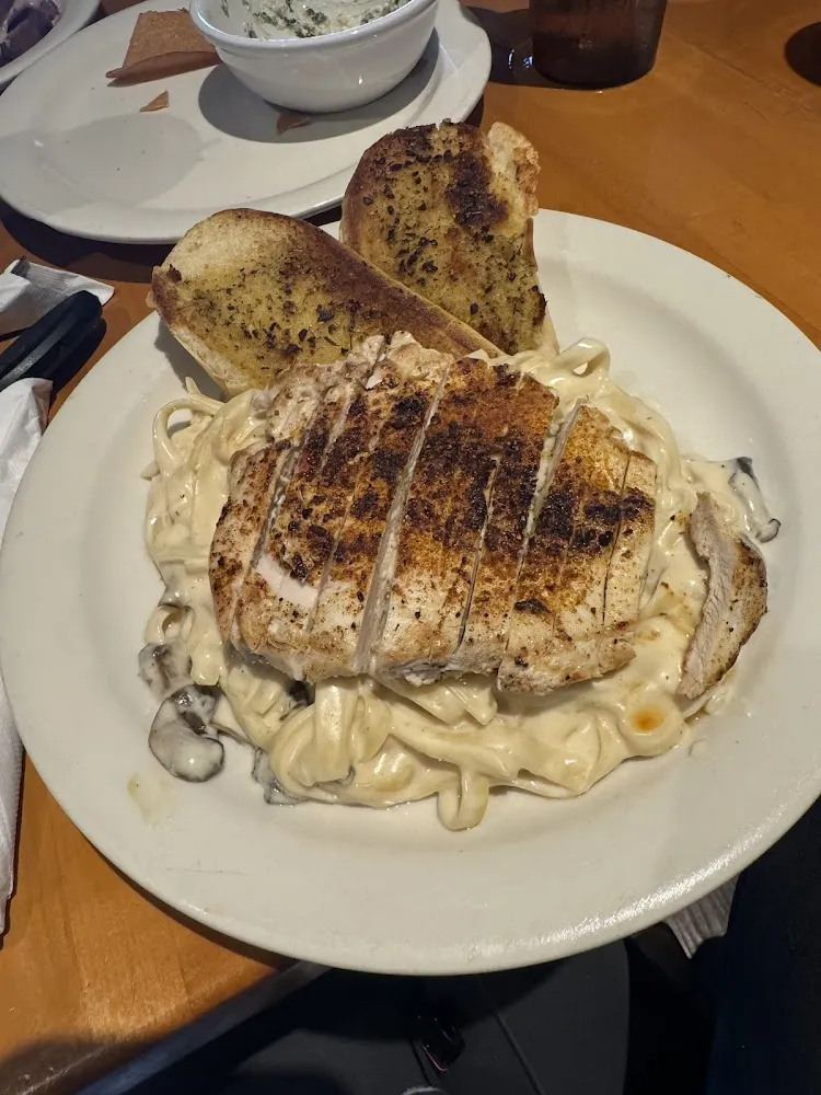 Blackened Chicken Alfredo