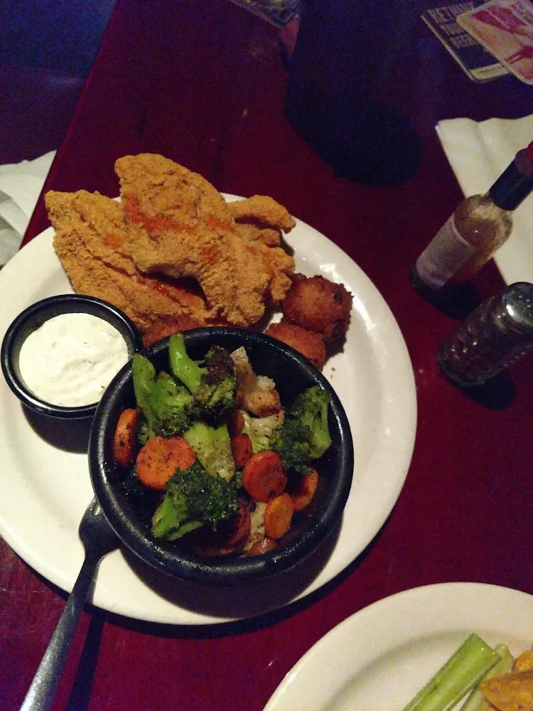 Catfish and Grilled Veggies